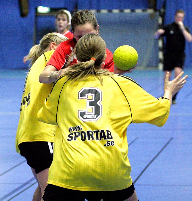 ICA-cupen Steg 4 Flickor IK Sävehof-IF Hellton 24-18,dam,Skövde Idrottshall,Skövde,Sverige,Ungdoms-SM,Handboll,2006,6516
