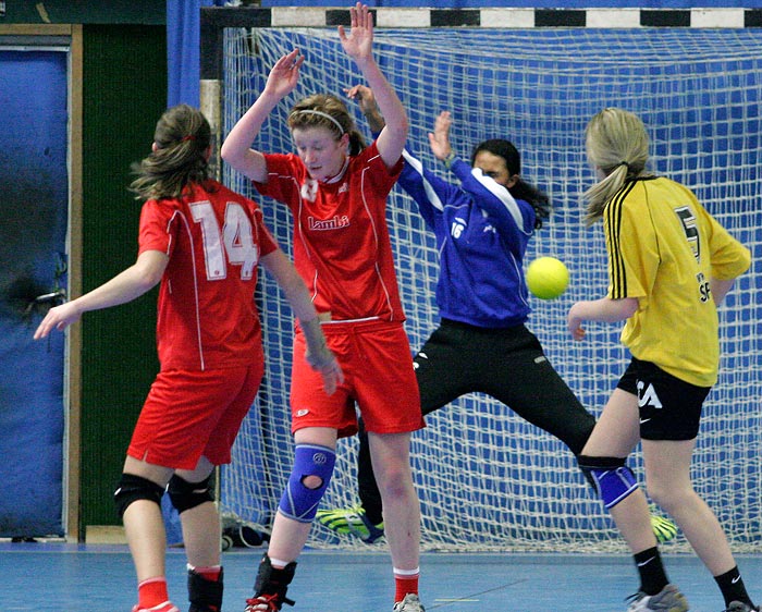 ICA-cupen Steg 4 Flickor IK Sävehof-IF Hellton 24-18,dam,Skövde Idrottshall,Skövde,Sverige,Ungdoms-SM,Handboll,2006,6518