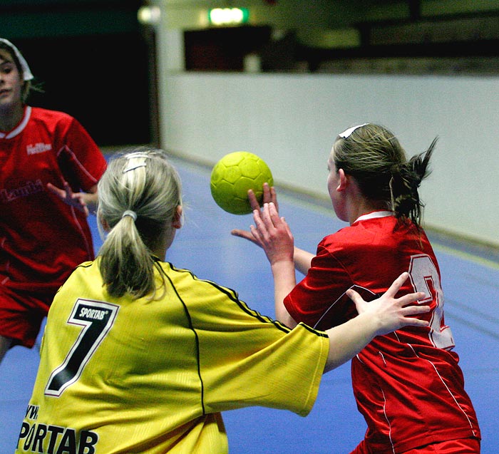 ICA-cupen Steg 4 Flickor IK Sävehof-IF Hellton 24-18,dam,Skövde Idrottshall,Skövde,Sverige,Ungdoms-SM,Handboll,2006,6519