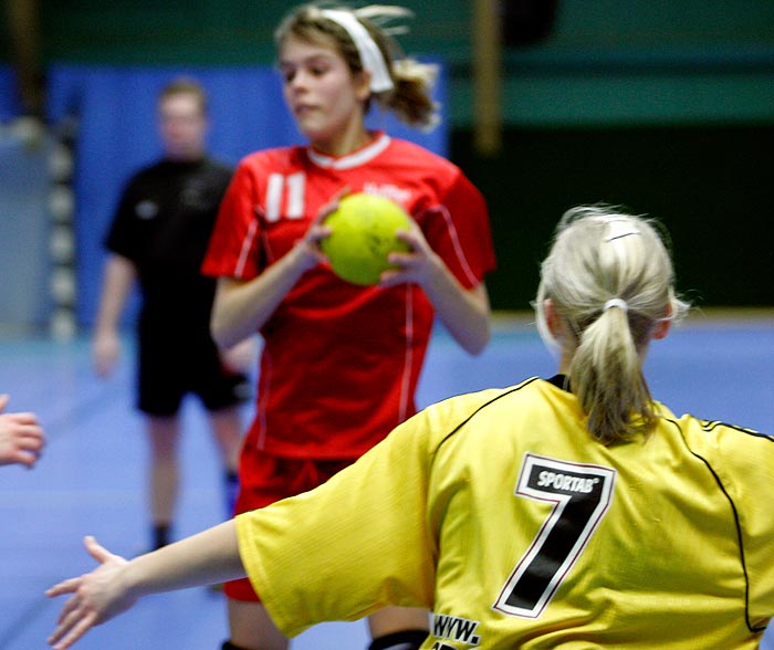 ICA-cupen Steg 4 Flickor IK Sävehof-IF Hellton 24-18,dam,Skövde Idrottshall,Skövde,Sverige,Ungdoms-SM,Handboll,2006,6520