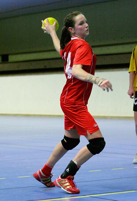 ICA-cupen Steg 4 Flickor IK Sävehof-IF Hellton 24-18,dam,Skövde Idrottshall,Skövde,Sverige,Ungdoms-SM,Handboll,2006,6521