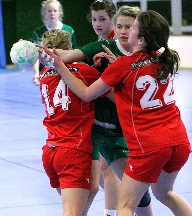 ICA-cupen Steg 4 Flickor Skuru IK-Skövde HF 25-15,dam,Skövde Idrottshall,Skövde,Sverige,Ungdoms-SM,Handboll,2006,6543