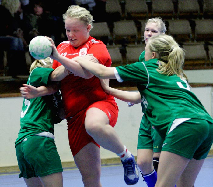 ICA-cupen Steg 4 Flickor Skuru IK-Skövde HF 25-15,dam,Skövde Idrottshall,Skövde,Sverige,Ungdoms-SM,Handboll,2006,6552