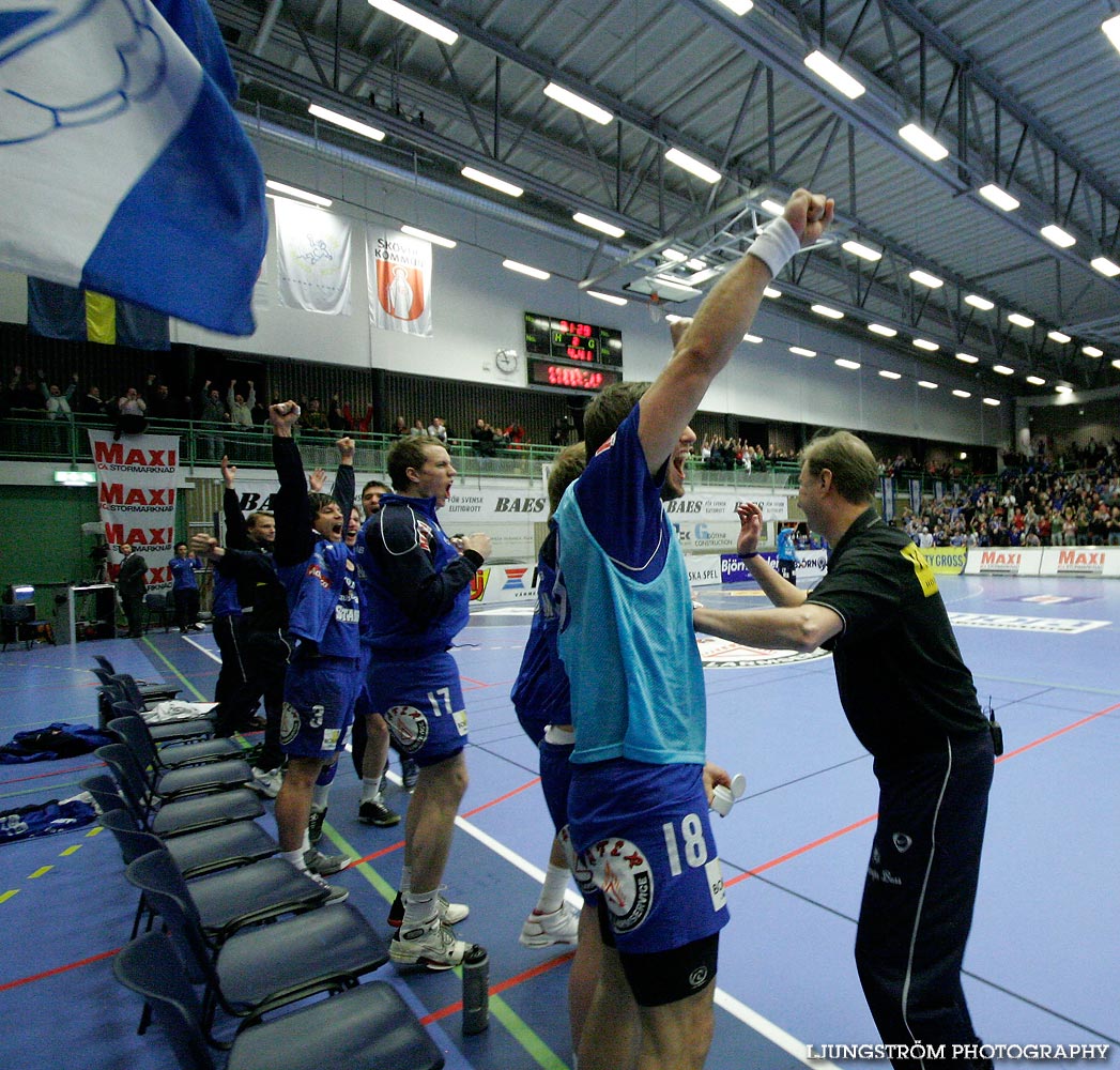 IFK Skövde HK-Redbergslids IK 1/4-final 5 32-29,herr,Arena Skövde,Skövde,Sverige,Handboll,,2006,6180