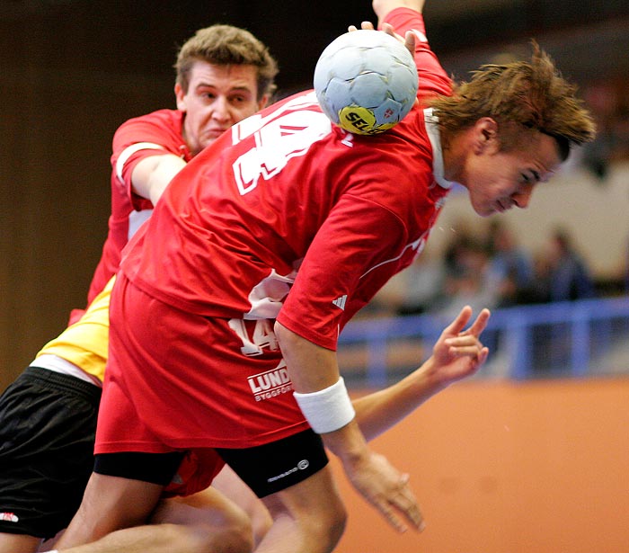 Herrjunior-SM Steg 1 HP Skövde 90 J-KFUM Trollhättan J 20-15,herr,Arena Skövde,Skövde,Sverige,Ungdoms-SM,Handboll,2006,4750