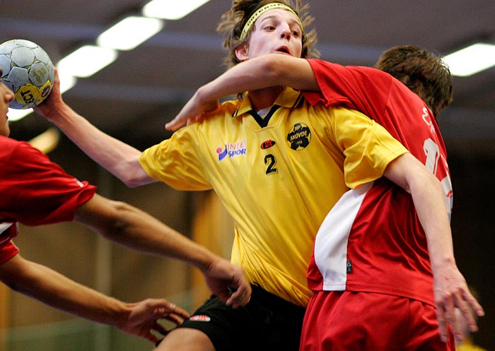 Herrjunior-SM Steg 1 HP Skövde 90 J-KFUM Trollhättan J 20-15,herr,Arena Skövde,Skövde,Sverige,Ungdoms-SM,Handboll,2006,4754