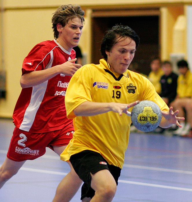 Herrjunior-SM Steg 1 HP Skövde 90 J-KFUM Trollhättan J 20-15,herr,Arena Skövde,Skövde,Sverige,Ungdoms-SM,Handboll,2006,4767