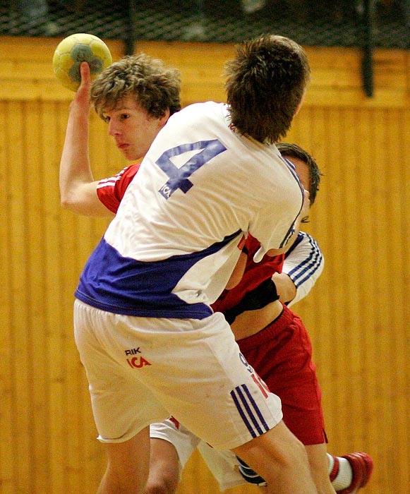 Pojk-SM Steg 4 HK Guldkroken-Redbergslids IK 18-37,herr,Guldkrokshallen,Hjo,Sverige,Ungdoms-SM,Handboll,2007,10066