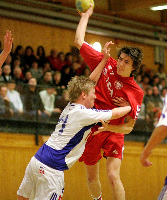 Pojk-SM Steg 4 HK Guldkroken-Redbergslids IK 18-37,herr,Guldkrokshallen,Hjo,Sverige,Ungdoms-SM,Handboll,2007,10071