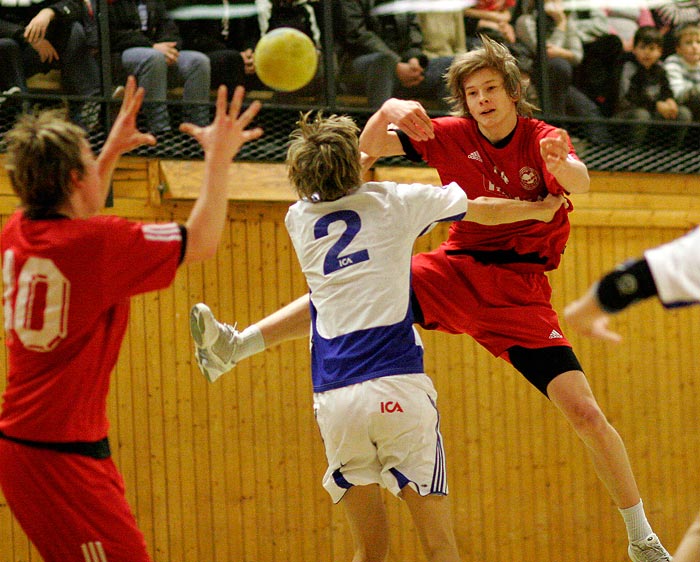 Pojk-SM Steg 4 HK Guldkroken-Redbergslids IK 18-37,herr,Guldkrokshallen,Hjo,Sverige,Ungdoms-SM,Handboll,2007,10074