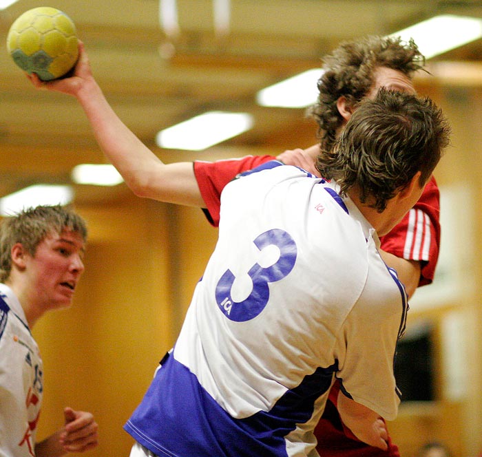 Pojk-SM Steg 4 HK Guldkroken-Redbergslids IK 18-37,herr,Guldkrokshallen,Hjo,Sverige,Ungdoms-SM,Handboll,2007,10081