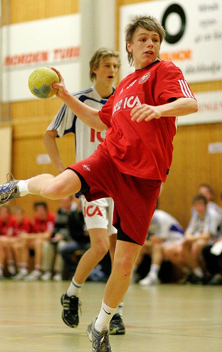 Pojk-SM Steg 4 HK Guldkroken-Redbergslids IK 18-37,herr,Guldkrokshallen,Hjo,Sverige,Ungdoms-SM,Handboll,2007,10084