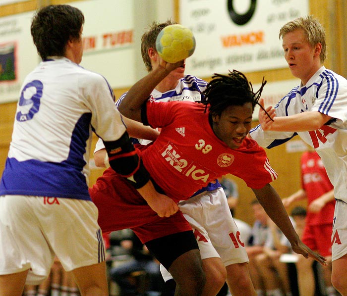 Pojk-SM Steg 4 HK Guldkroken-Redbergslids IK 18-37,herr,Guldkrokshallen,Hjo,Sverige,Ungdoms-SM,Handboll,2007,10085