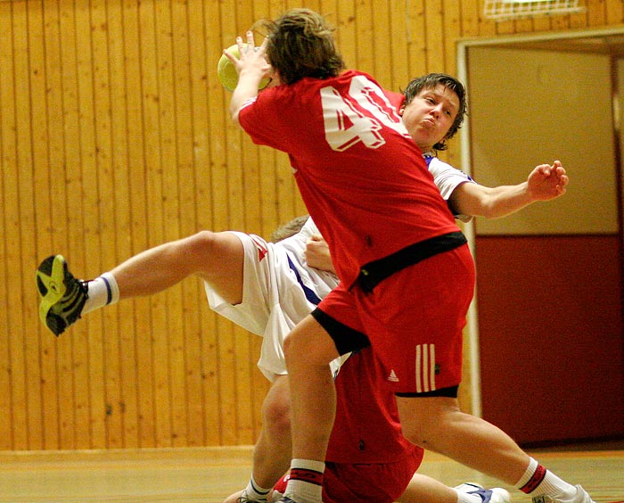 Pojk-SM Steg 4 HK Guldkroken-Redbergslids IK 18-37,herr,Guldkrokshallen,Hjo,Sverige,Ungdoms-SM,Handboll,2007,10086