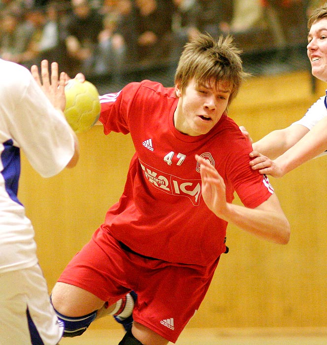 Pojk-SM Steg 4 HK Guldkroken-Redbergslids IK 18-37,herr,Guldkrokshallen,Hjo,Sverige,Ungdoms-SM,Handboll,2007,10092