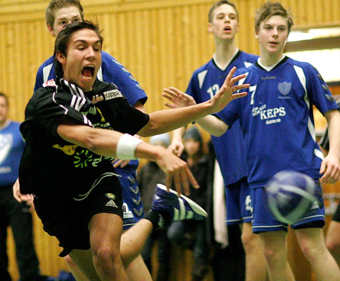Pojk-SM Steg 4 IK Sävehof-IFK Tumba HK 35-26,herr,Guldkrokshallen,Hjo,Sverige,Ungdoms-SM,Handboll,2007,10035