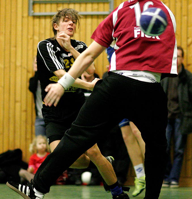 Pojk-SM Steg 4 IK Sävehof-IFK Tumba HK 35-26,herr,Guldkrokshallen,Hjo,Sverige,Ungdoms-SM,Handboll,2007,10036