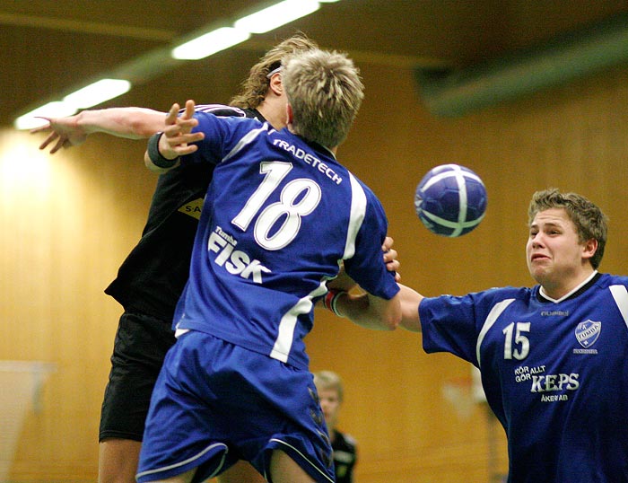 Pojk-SM Steg 4 IK Sävehof-IFK Tumba HK 35-26,herr,Guldkrokshallen,Hjo,Sverige,Ungdoms-SM,Handboll,2007,10040