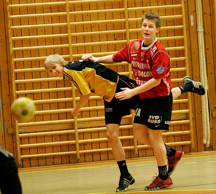 Pojk-SM Steg 4 IFK Ystad-Hästö IF 20-15,herr,Guldkrokshallen,Hjo,Sverige,Ungdoms-SM,Handboll,2007,10052