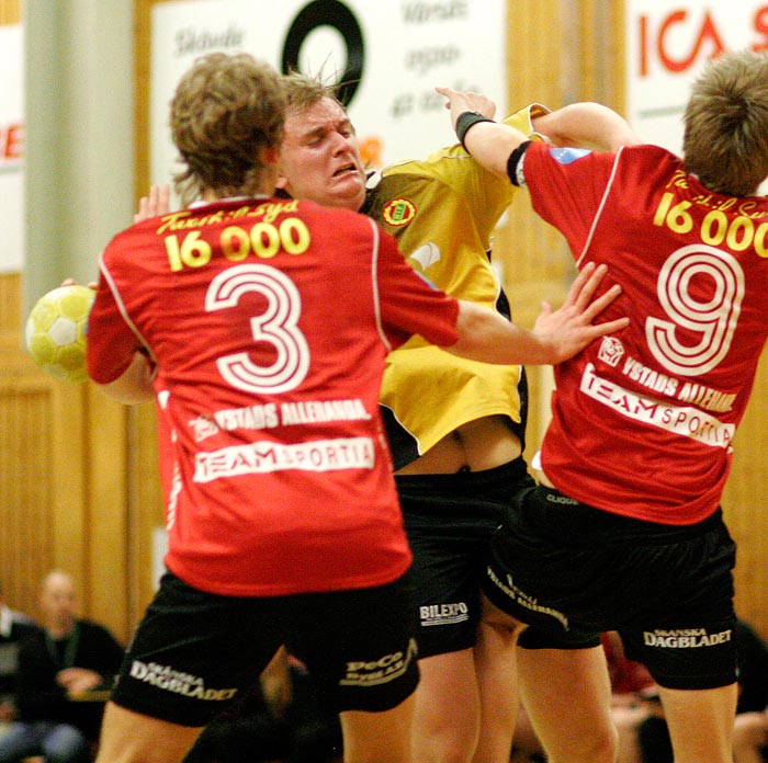 Pojk-SM Steg 4 IFK Ystad-Hästö IF 20-15,herr,Guldkrokshallen,Hjo,Sverige,Ungdoms-SM,Handboll,2007,10060