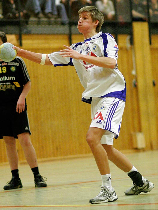 Pojk-SM Steg 4 Redbergslids IK-IK Sävehof 19-21,herr,Guldkrokshallen,Hjo,Sverige,Ungdoms-SM,Handboll,2007,10100