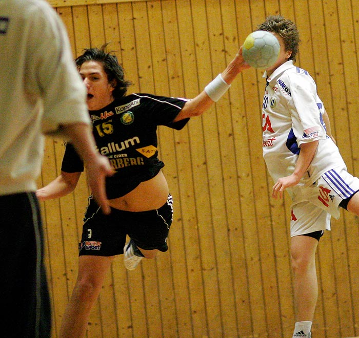 Pojk-SM Steg 4 Redbergslids IK-IK Sävehof 19-21,herr,Guldkrokshallen,Hjo,Sverige,Ungdoms-SM,Handboll,2007,10104