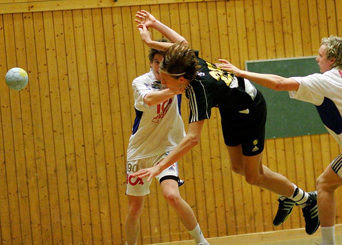 Pojk-SM Steg 4 Redbergslids IK-IK Sävehof 19-21,herr,Guldkrokshallen,Hjo,Sverige,Ungdoms-SM,Handboll,2007,10105