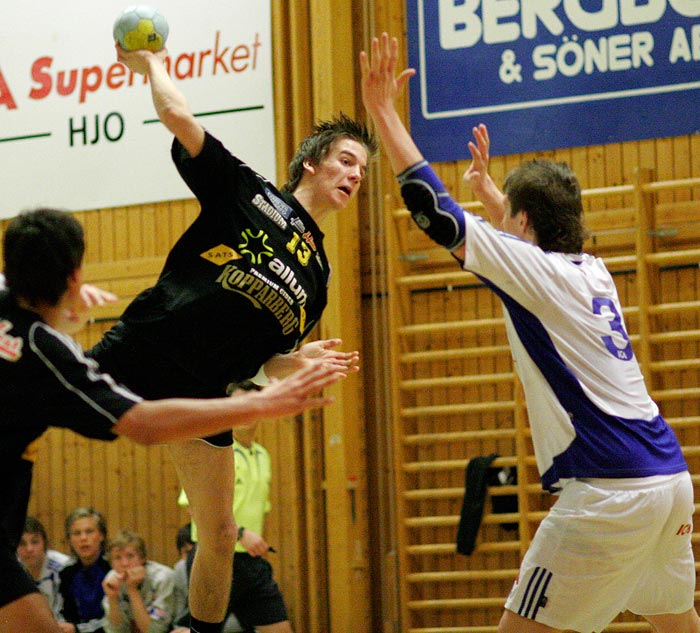 Pojk-SM Steg 4 Redbergslids IK-IK Sävehof 19-21,herr,Guldkrokshallen,Hjo,Sverige,Ungdoms-SM,Handboll,2007,10109