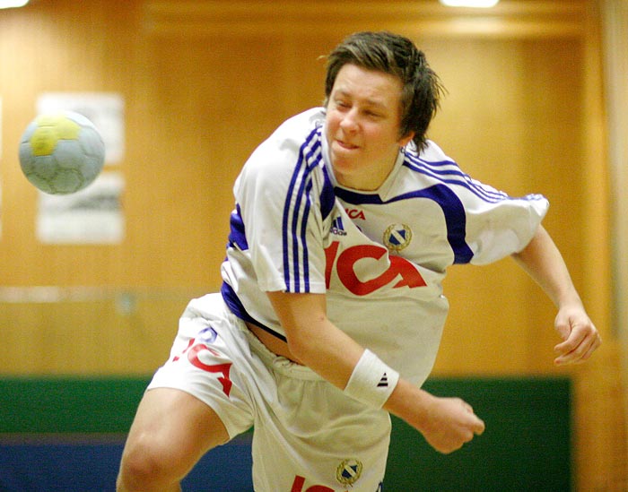 Pojk-SM Steg 4 Redbergslids IK-IK Sävehof 19-21,herr,Guldkrokshallen,Hjo,Sverige,Ungdoms-SM,Handboll,2007,10120