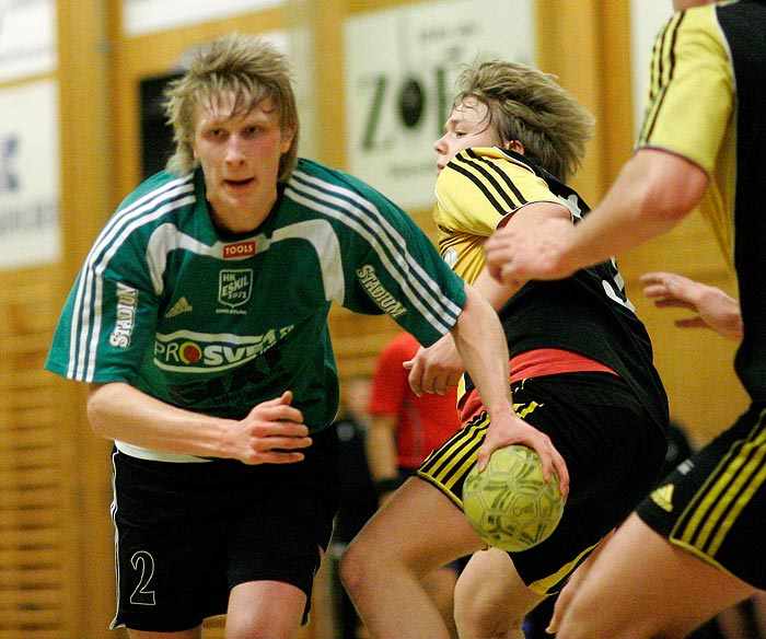 Pojk-SM Steg 4 HK Eskil-Hästö IF 24-18,herr,Guldkrokshallen,Hjo,Sverige,Ungdoms-SM,Handboll,2007,10131