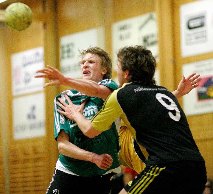 Pojk-SM Steg 4 HK Eskil-Hästö IF 24-18,herr,Guldkrokshallen,Hjo,Sverige,Ungdoms-SM,Handboll,2007,10132