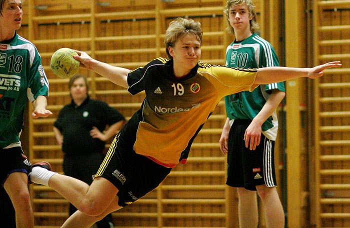 Pojk-SM Steg 4 HK Eskil-Hästö IF 24-18,herr,Guldkrokshallen,Hjo,Sverige,Ungdoms-SM,Handboll,2007,10137