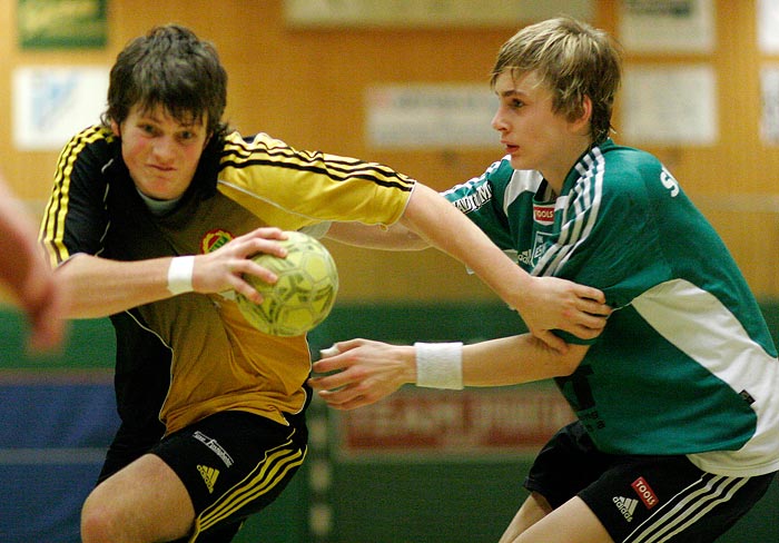 Pojk-SM Steg 4 HK Eskil-Hästö IF 24-18,herr,Guldkrokshallen,Hjo,Sverige,Ungdoms-SM,Handboll,2007,10139