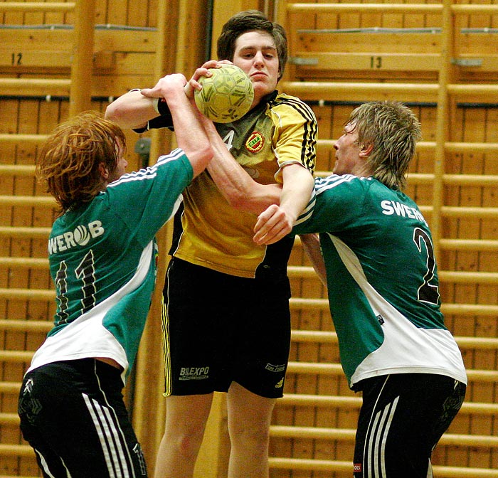 Pojk-SM Steg 4 HK Eskil-Hästö IF 24-18,herr,Guldkrokshallen,Hjo,Sverige,Ungdoms-SM,Handboll,2007,10141