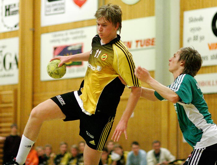 Pojk-SM Steg 4 HK Eskil-Hästö IF 24-18,herr,Guldkrokshallen,Hjo,Sverige,Ungdoms-SM,Handboll,2007,10145