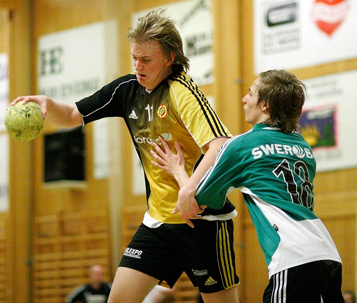 Pojk-SM Steg 4 HK Eskil-Hästö IF 24-18,herr,Guldkrokshallen,Hjo,Sverige,Ungdoms-SM,Handboll,2007,10147
