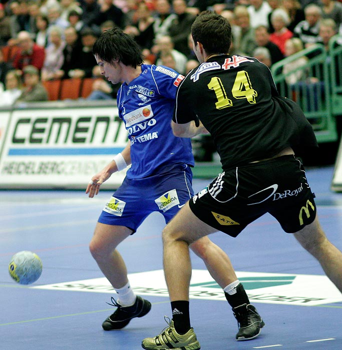 IFK Skövde HK-IK Sävehof 34-31,herr,Arena Skövde,Skövde,Sverige,Handboll,,2007,4168