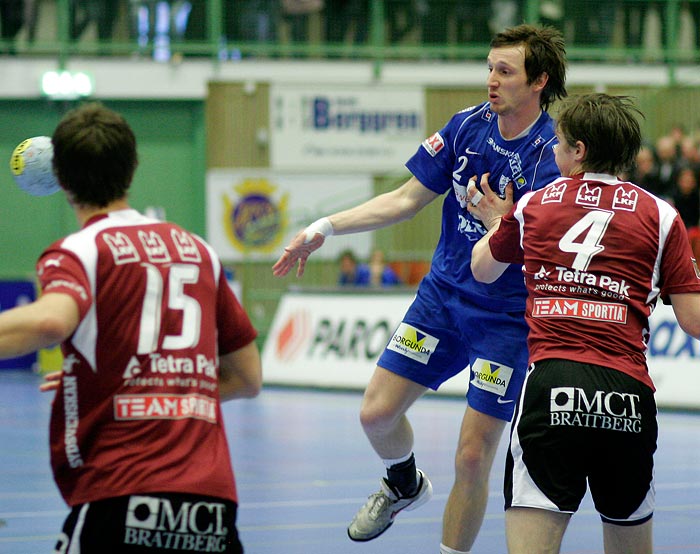 IFK Skövde HK-Lugi HF 1/4-final 2 24-19,herr,Arena Skövde,Skövde,Sverige,Handboll,,2007,4057