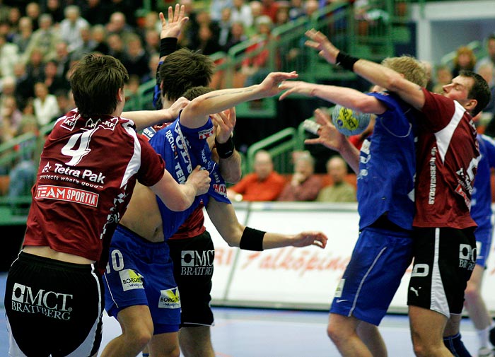 IFK Skövde HK-Lugi HF 1/4-final 2 24-19,herr,Arena Skövde,Skövde,Sverige,Handboll,,2007,4074