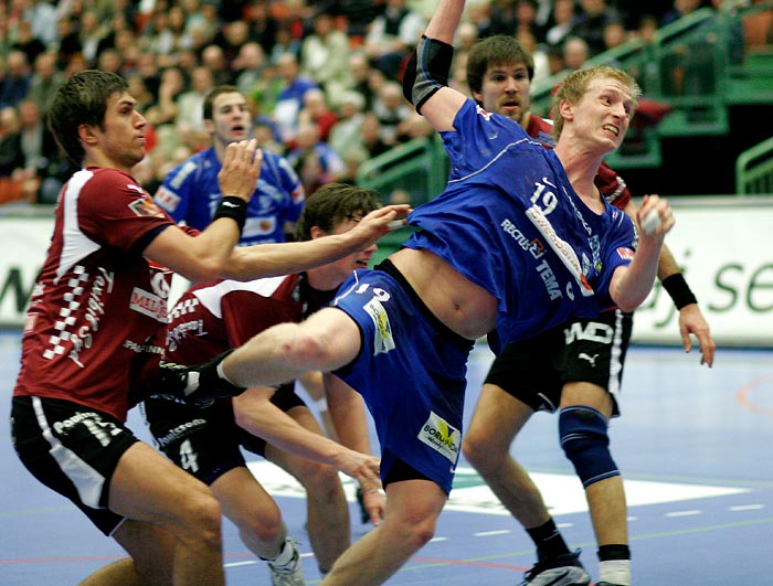 IFK Skövde HK-Lugi HF 1/4-final 2 24-19,herr,Arena Skövde,Skövde,Sverige,Handboll,,2007,4076