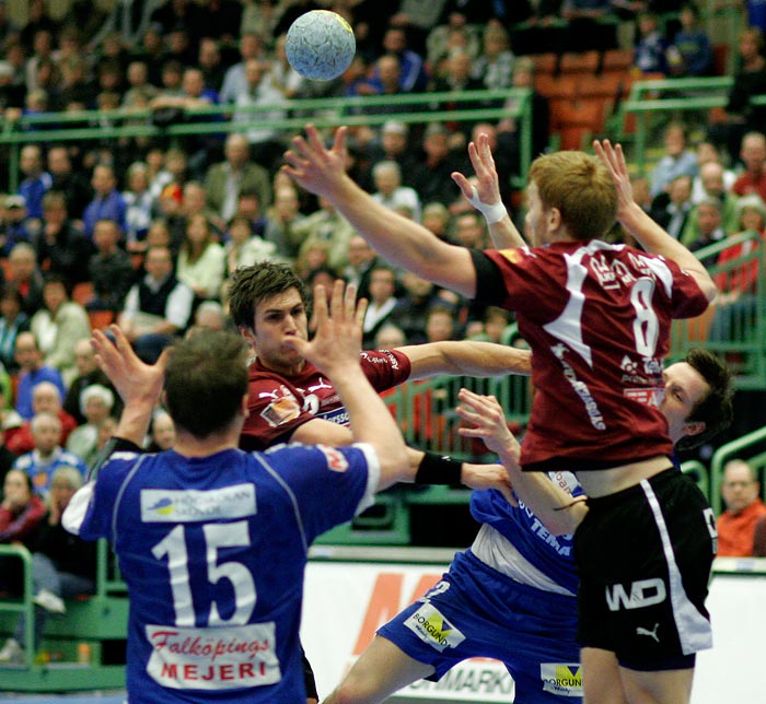 IFK Skövde HK-Lugi HF 1/4-final 2 24-19,herr,Arena Skövde,Skövde,Sverige,Handboll,,2007,4081