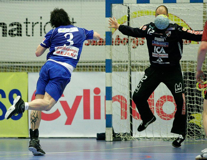 IFK Skövde HK-Lugi HF 1/4-final 2 24-19,herr,Arena Skövde,Skövde,Sverige,Handboll,,2007,4103
