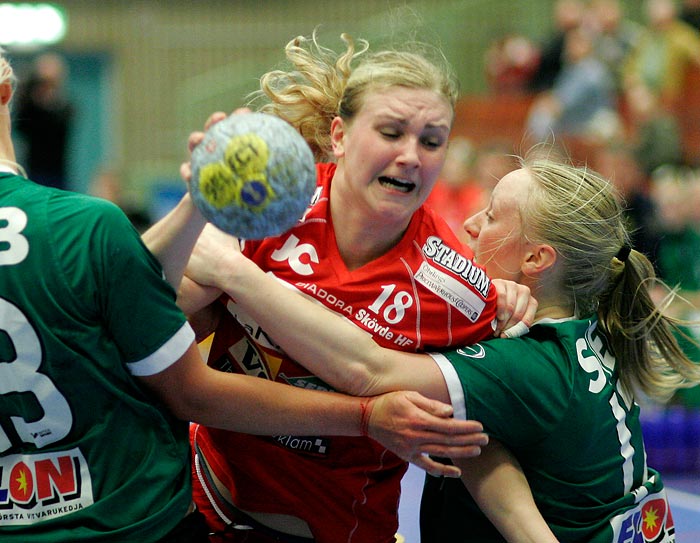 Skövde HF-Önnereds HK 1/4-final 1 26-21,dam,Arena Skövde,Skövde,Sverige,Handboll,,2007,4027