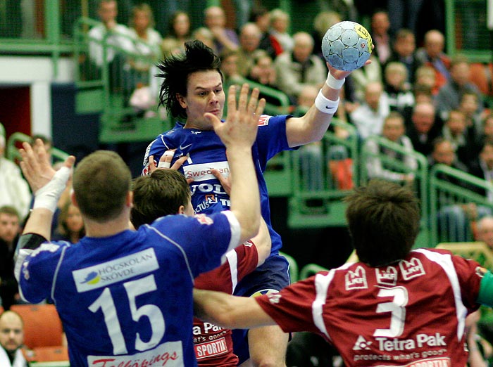 IFK Skövde HK-Lugi HF 1/4-final 4 32-27,herr,Arena Skövde,Skövde,Sverige,Handboll,,2007,3945