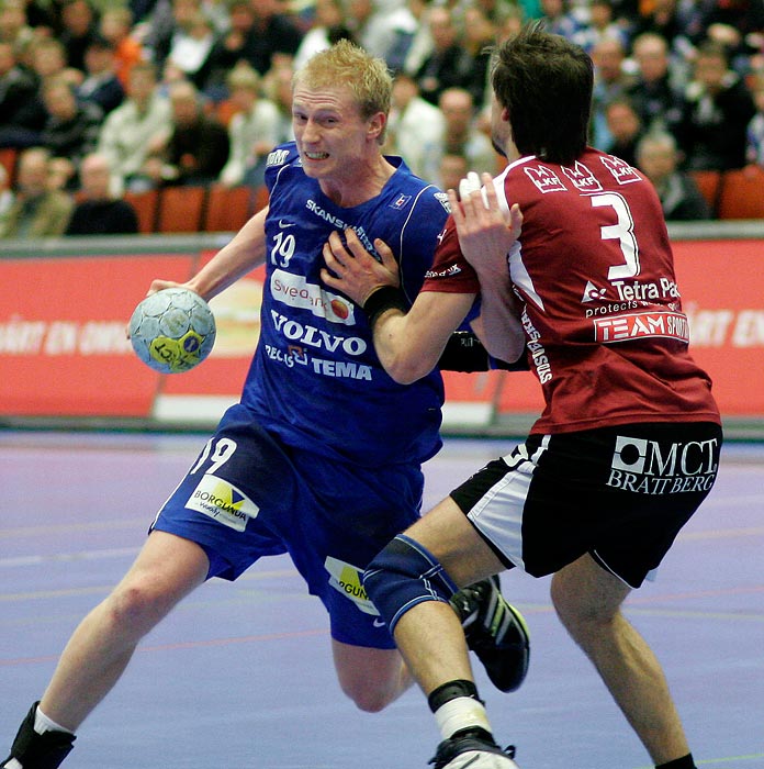 IFK Skövde HK-Lugi HF 1/4-final 4 32-27,herr,Arena Skövde,Skövde,Sverige,Handboll,,2007,3950