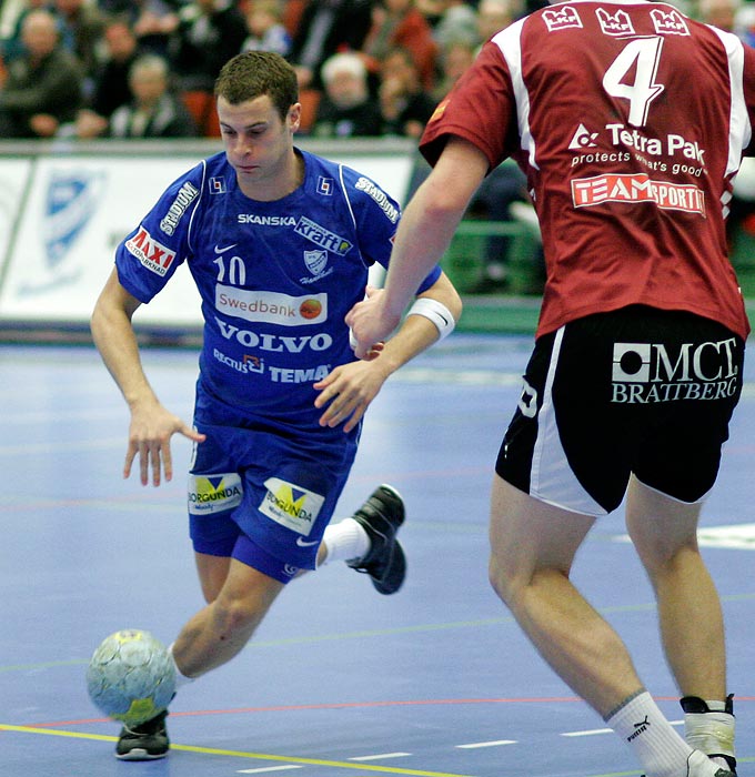 IFK Skövde HK-Lugi HF 1/4-final 4 32-27,herr,Arena Skövde,Skövde,Sverige,Handboll,,2007,3957