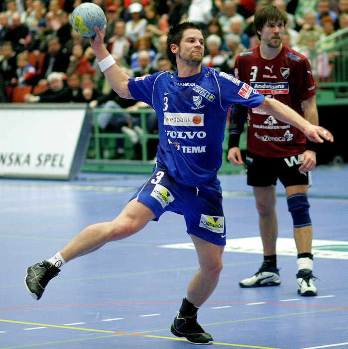 IFK Skövde HK-Lugi HF 1/4-final 4 32-27,herr,Arena Skövde,Skövde,Sverige,Handboll,,2007,3962