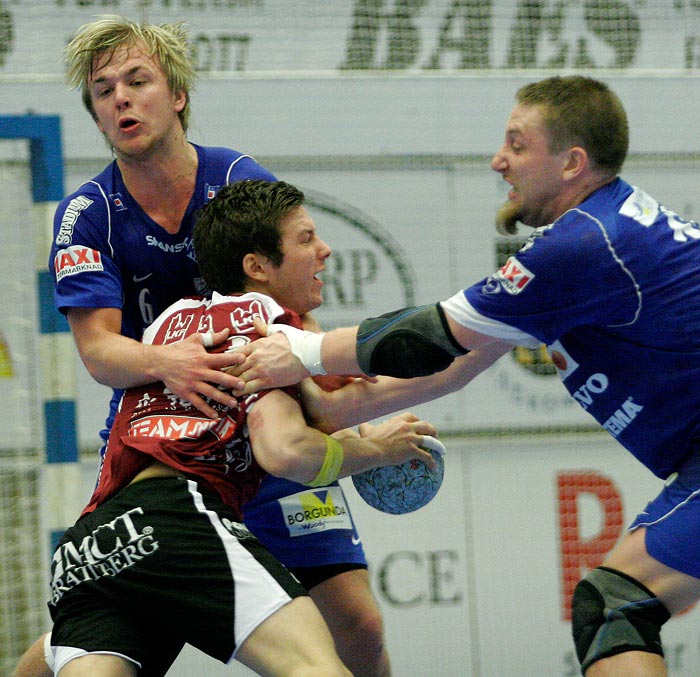 IFK Skövde HK-Lugi HF 1/4-final 4 32-27,herr,Arena Skövde,Skövde,Sverige,Handboll,,2007,3992