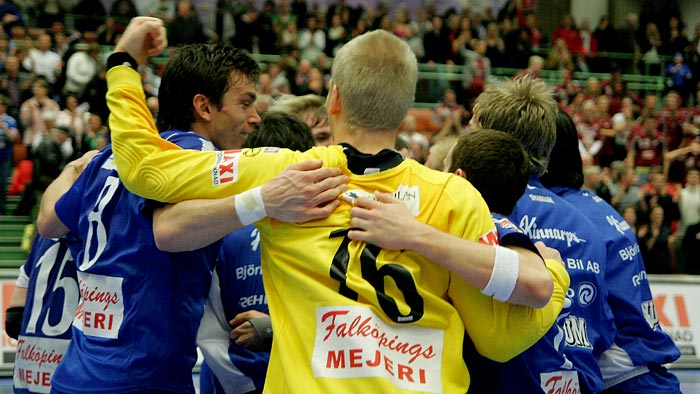 IFK Skövde HK-Lugi HF 1/4-final 4 32-27,herr,Arena Skövde,Skövde,Sverige,Handboll,,2007,4002