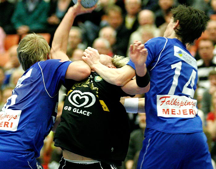 IFK Skövde HK-IK Sävehof 1/2-final 2 23-26,herr,Arena Skövde,Skövde,Sverige,Handboll,,2007,3895